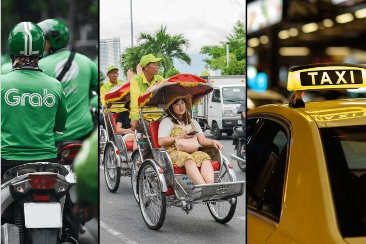 Walking, Grab and private transfers make Hanoi travel easie