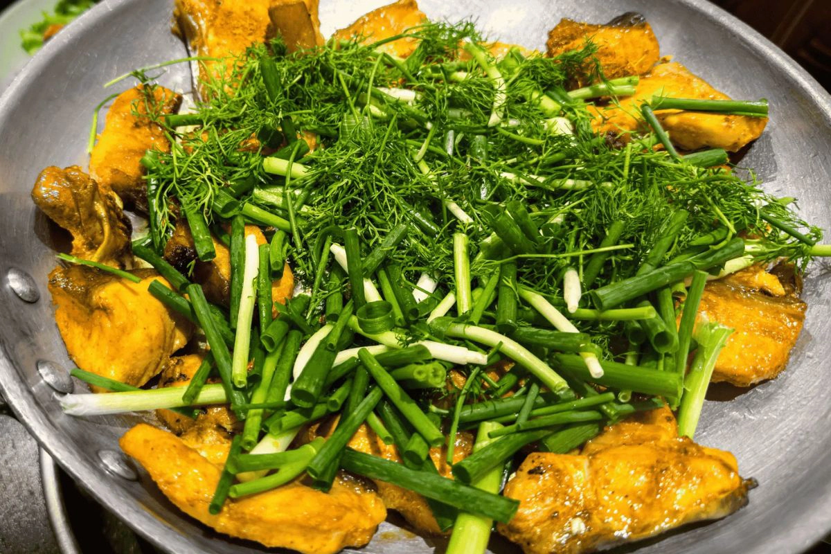 Chả Cá Lã Vọng is celebrated as one of Hanoi’s culinary treasures