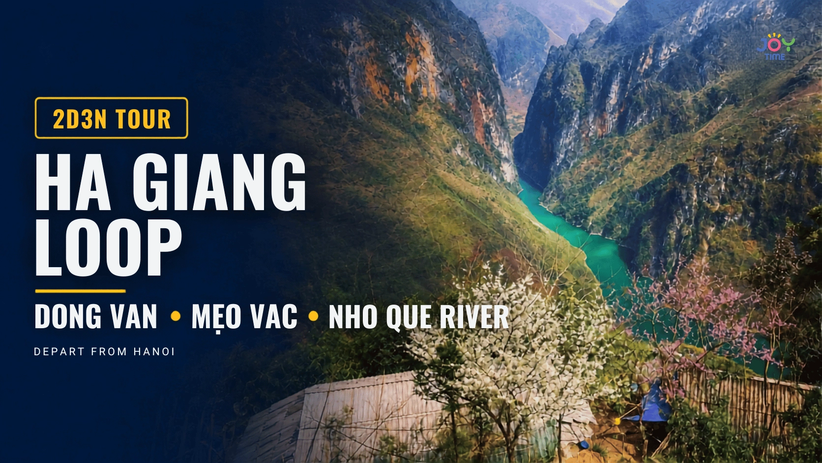 2D3N Tour | Ha Giang Loop to Dong Van, Meo Vac & Nho Que River Depart from Hanoi
