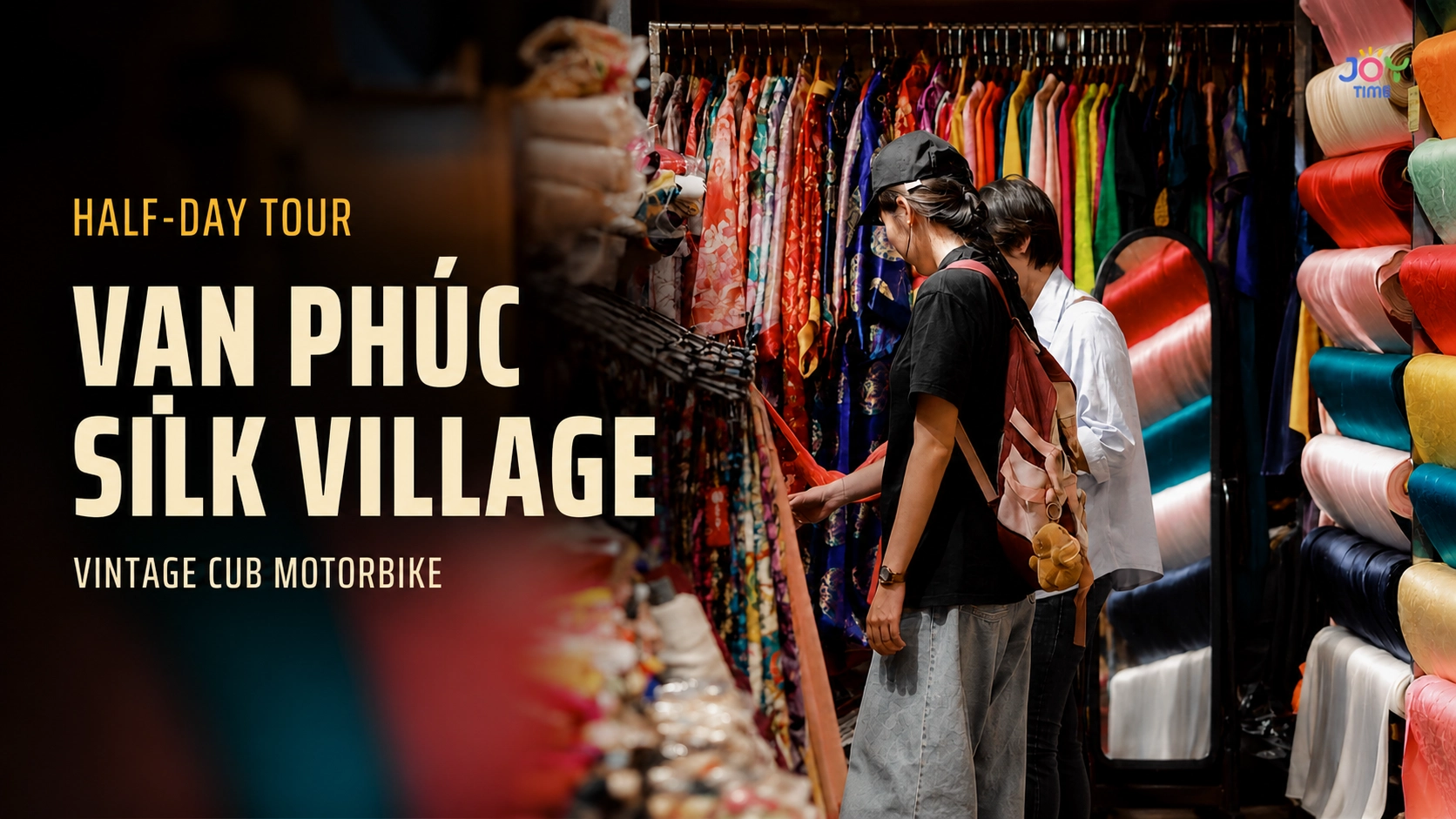 Day Tour | Half Day Explore Vạn Phúc Silk Village On Vintage Cub Motobike