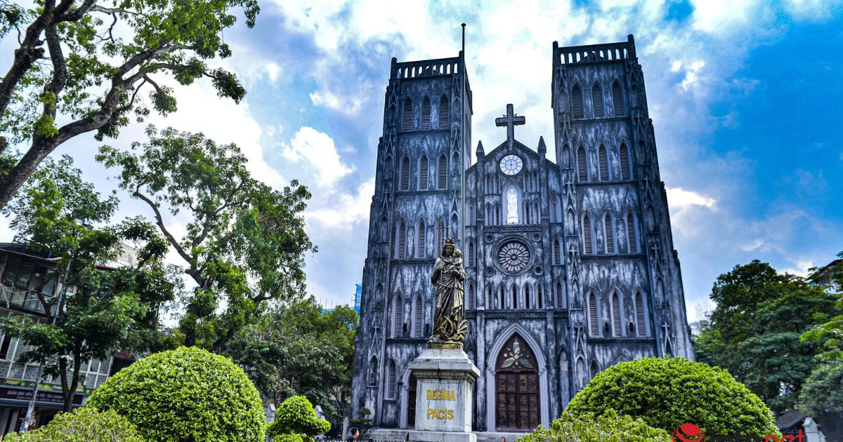 St joseph cathedral november hanoi