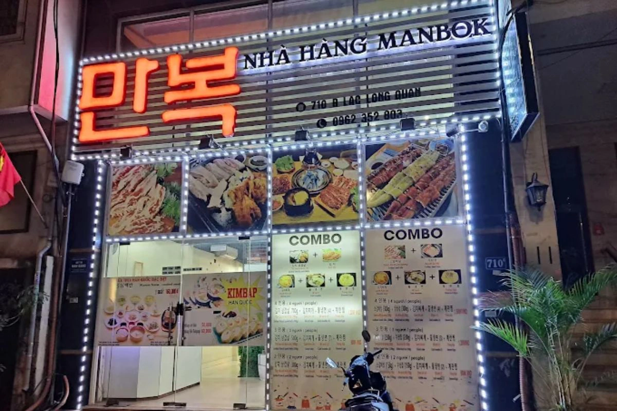 Cold noodles and comforting Korean stews served at MANBOK