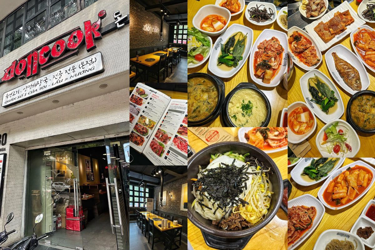 Korean hot pot and barbecue dishes for group dining
