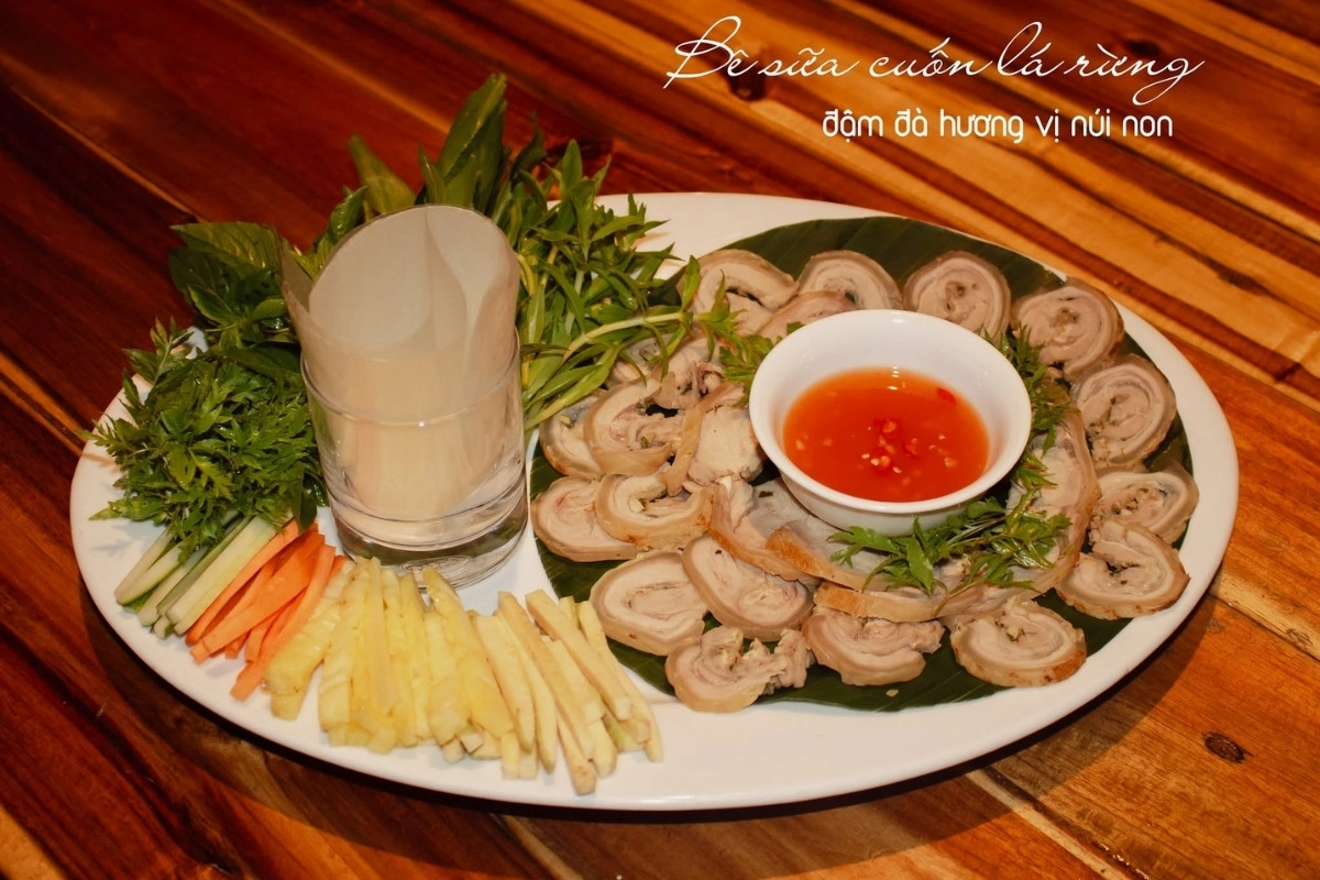 Ninh Binh specialties at Thung Nham