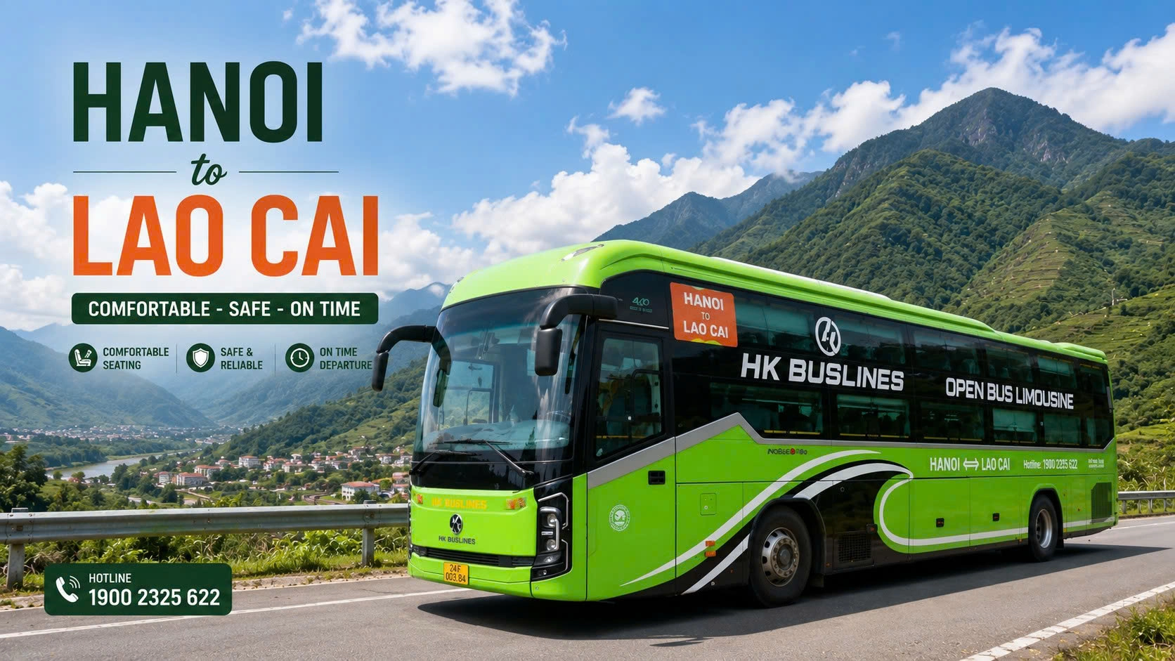 Transfer from Hanoi to Lao Cai | Shuttle Bus