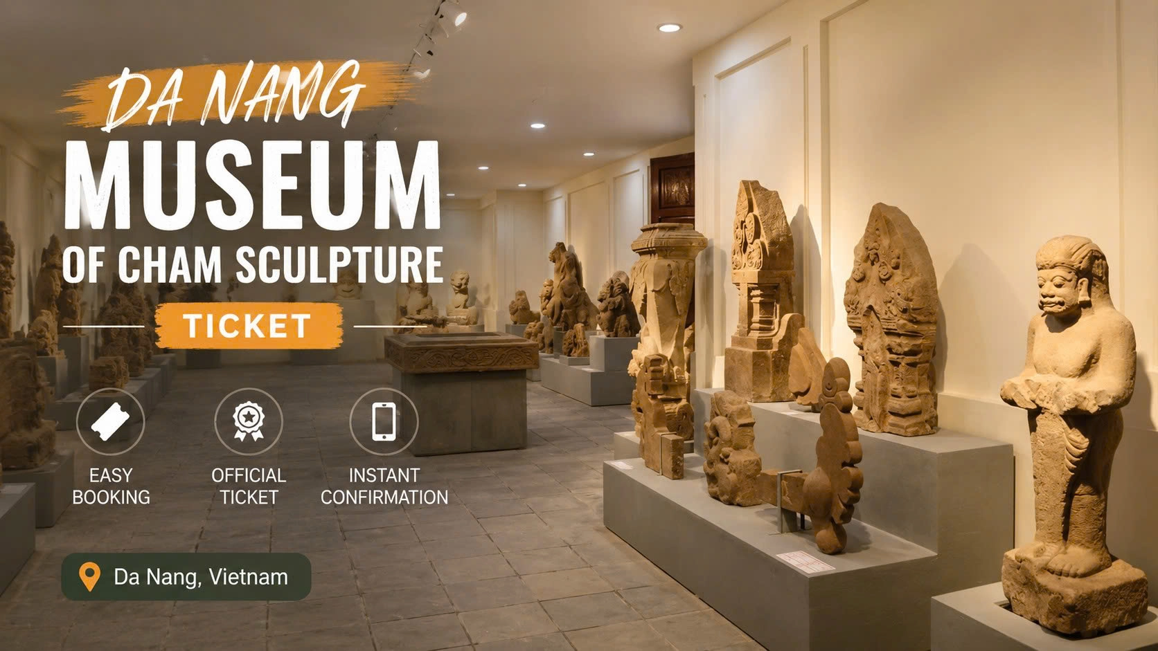 Da Nang Museum of Cham Sculpture Admission Ticket in Da Nang