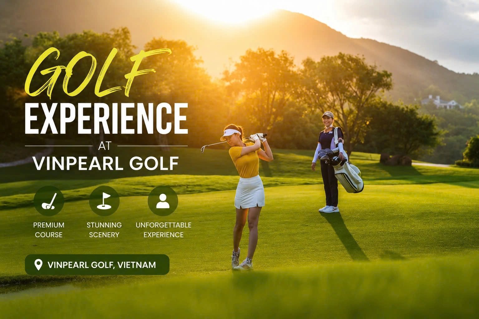 Golf Experience at Vinpearl Golf | Nha Trang
