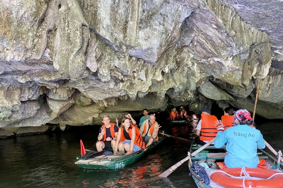 Route 3 offers quiet waterways and features the massive Dot Cave