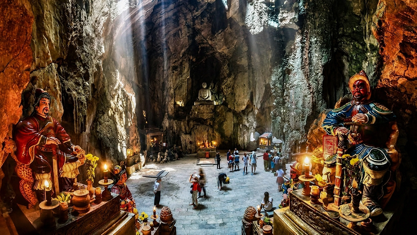 Private Tour | Explore Marble Mountain & Hoi An Ancient Town from Da Nang (English/Korean/Chinese guide)