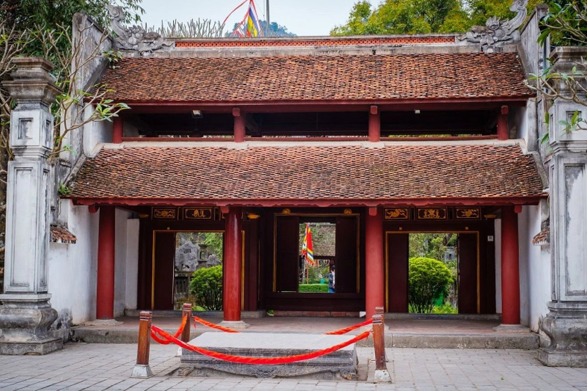 Traditional architecture of the second royal memorial site