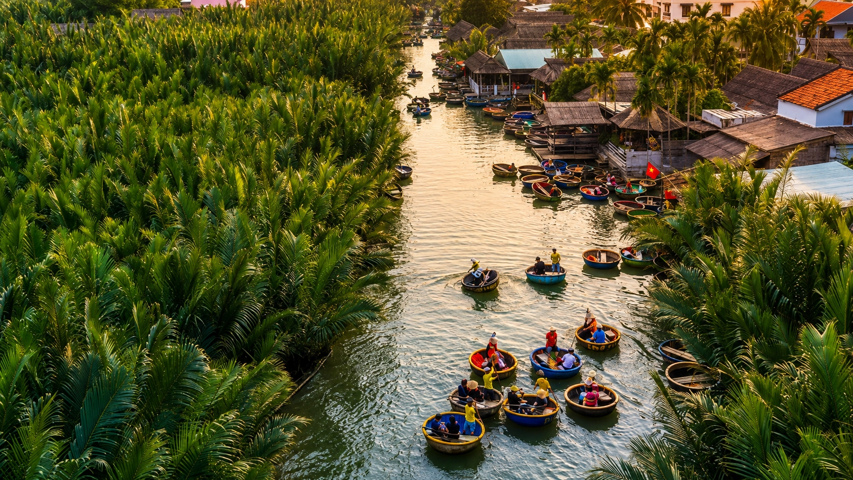 Private Tour | Explore Coconut Forest & Hoi An Ancient Town from Da Nang (English/Korean/Chinese guide)