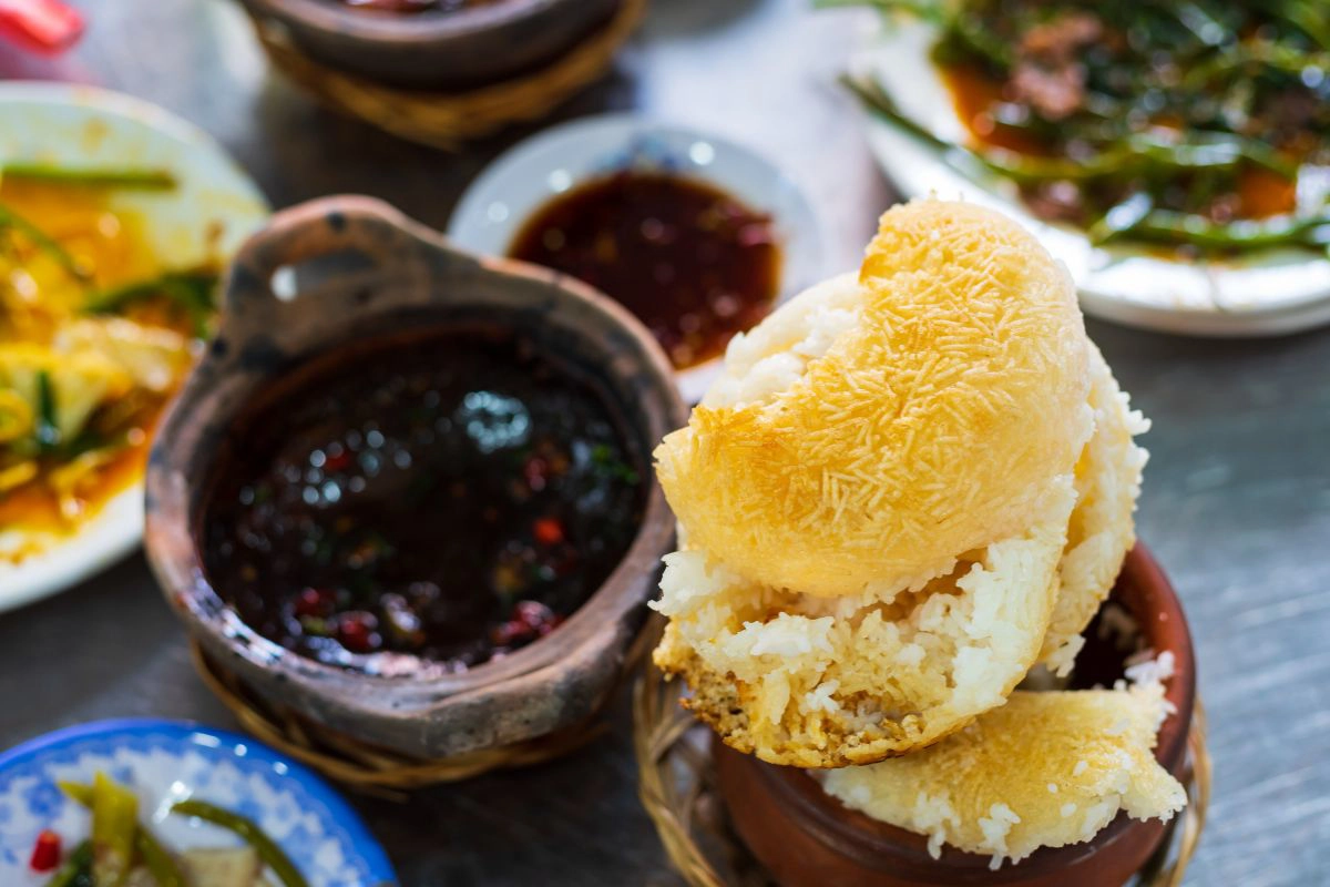 Mountain goat and crispy rice are signature flavors of Ninh Binh