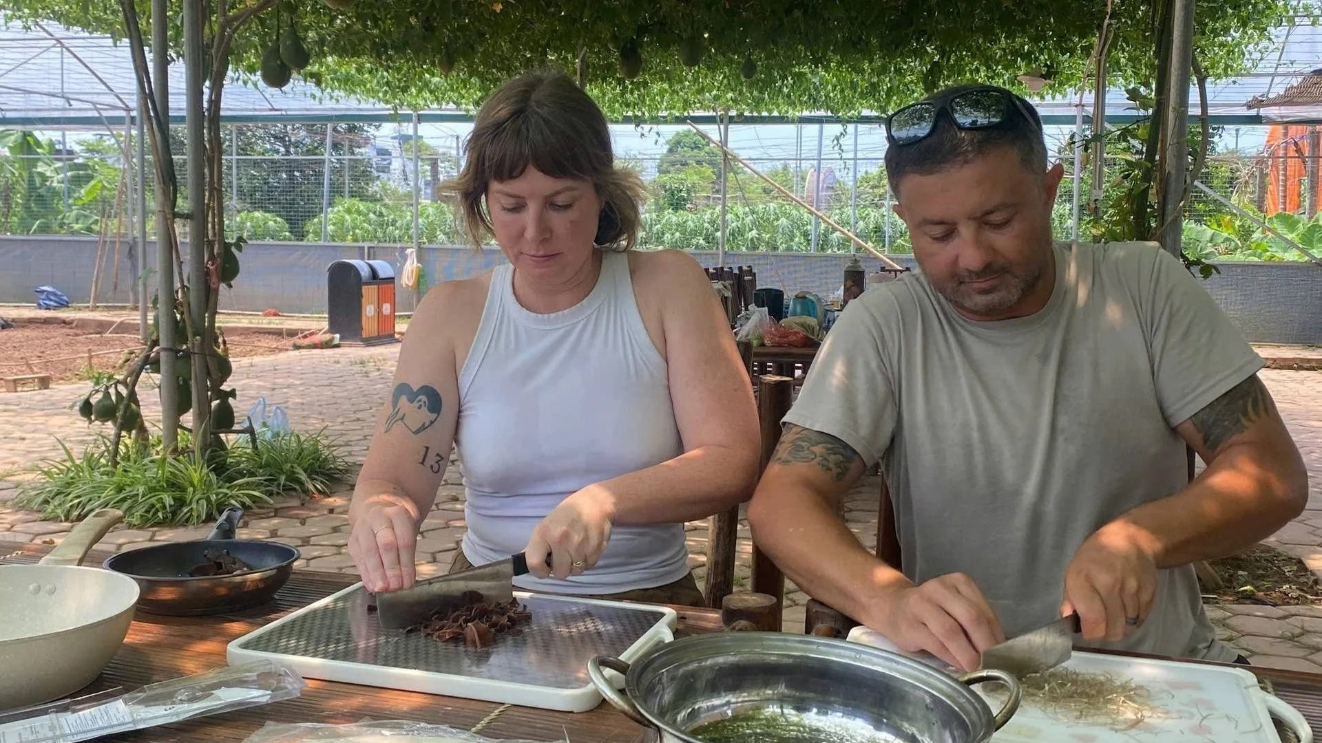 Day Tour | Farm Experience, Harvesting produce, and Cooking class | Hanoi