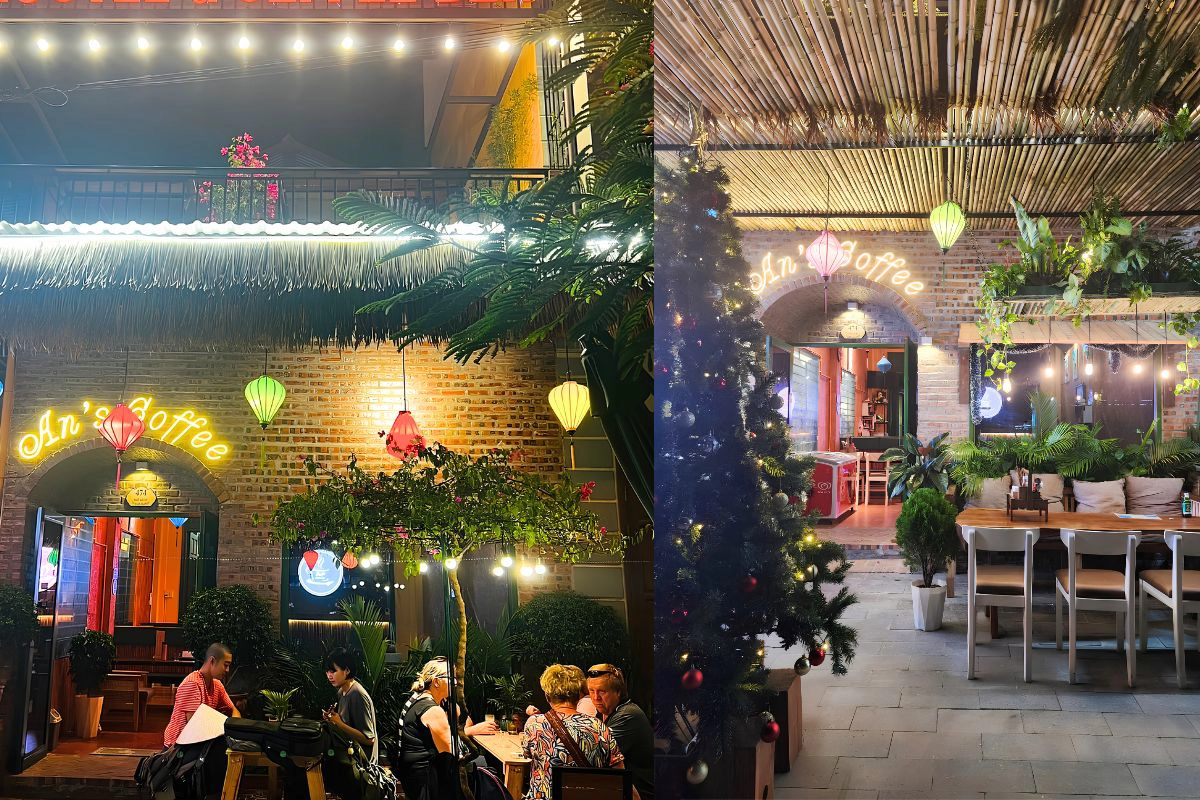 A cozy brick facade cafe offering hearty meals near the railway station