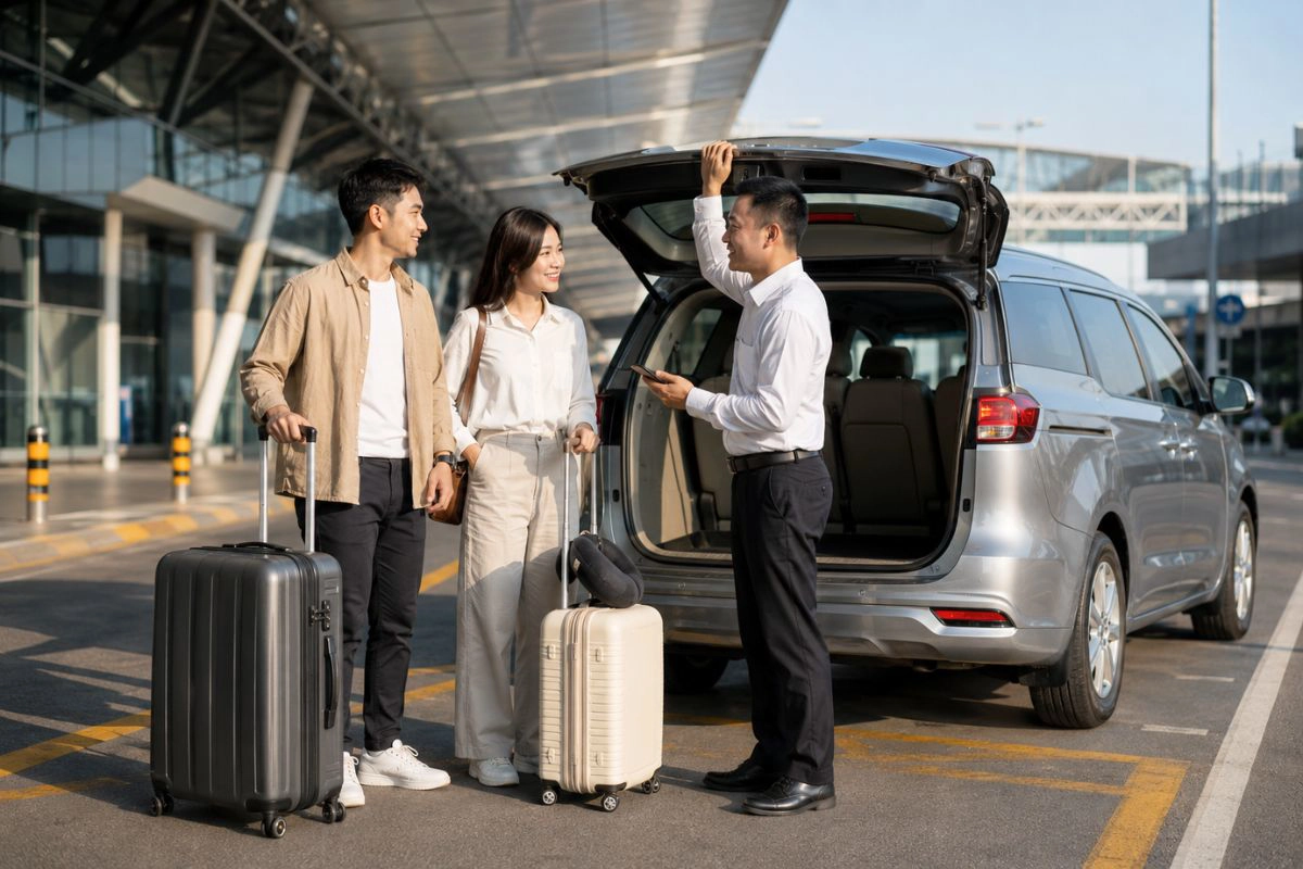 Advance booking makes airport transfers easier during busy periods