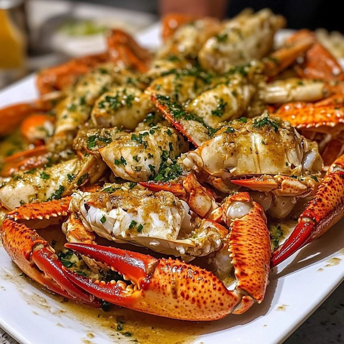 Fresh crab and lobster