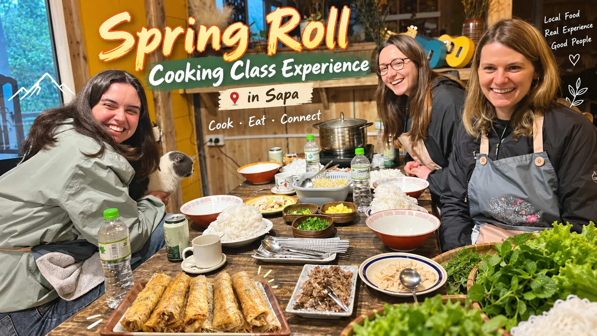 Spring Roll Cooking Class in Sapa