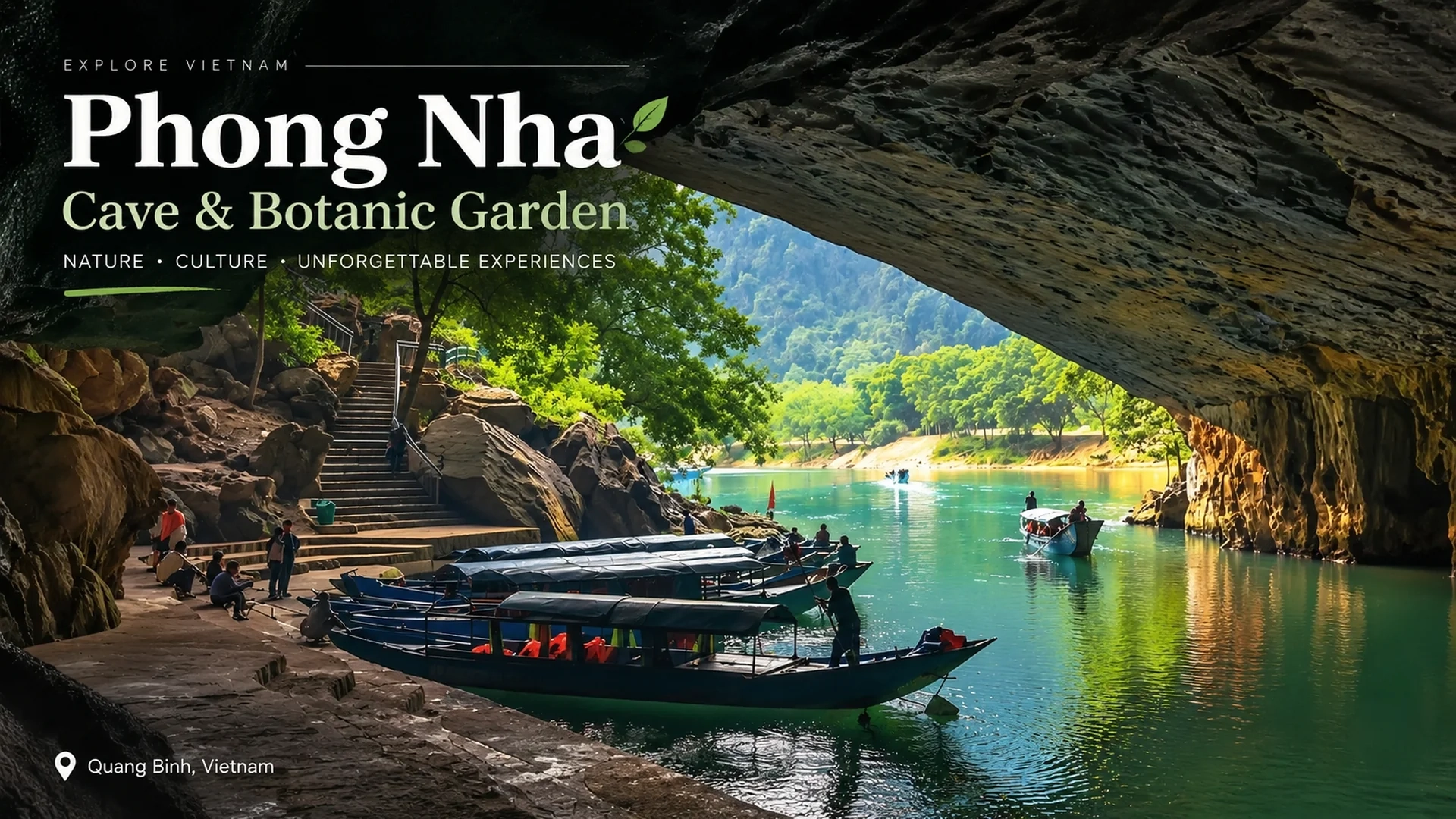 Private Tour | Phong Nha Cave & Botanic Garden  
