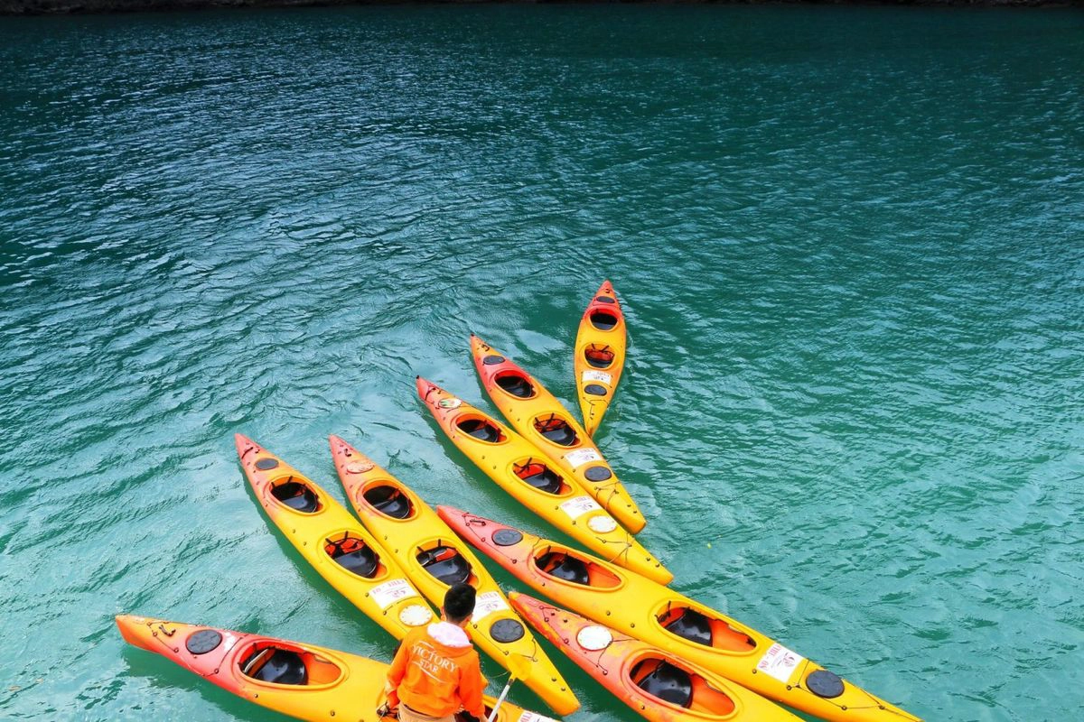 Best months for kayaking and swimming