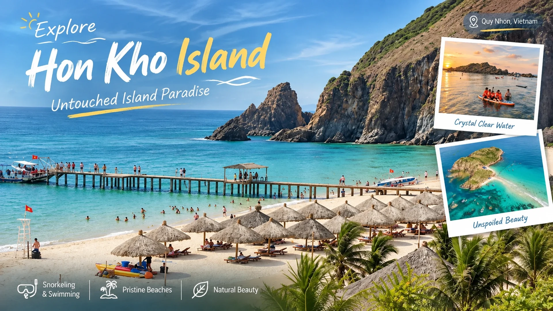 Half-day Tour | Explore Hon Kho Island: Untouched Island Paradise