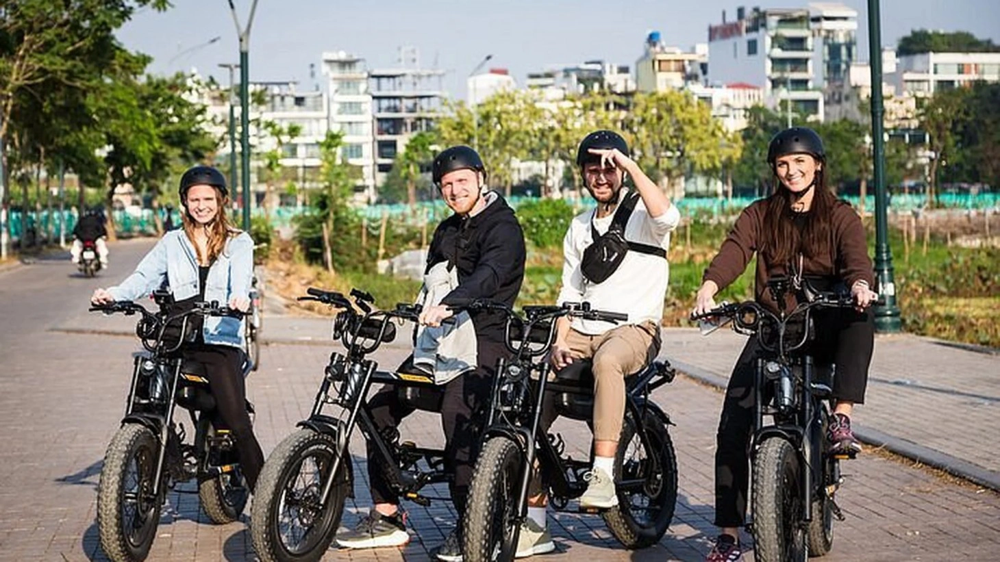 Day Tour | Hanoi Self Ride E-bike City tour: Lakes, Riverside & Hidden Gems