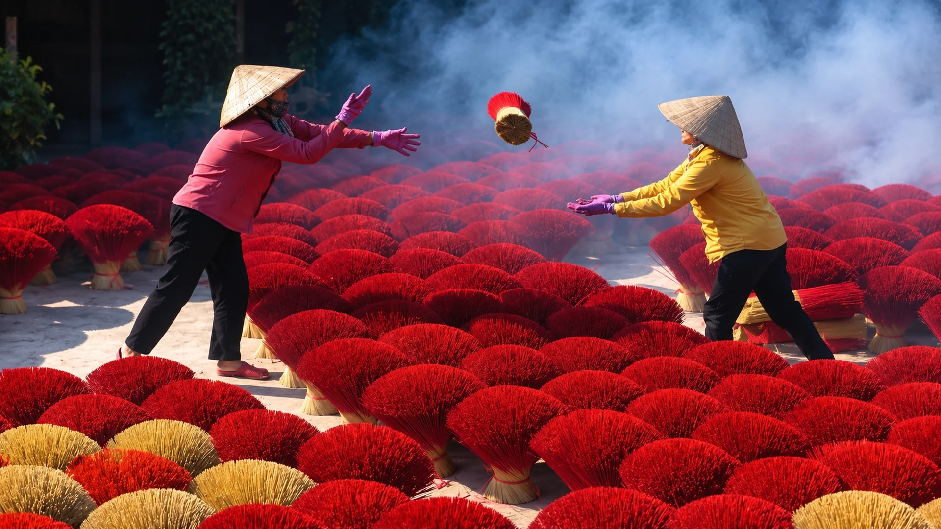 Private Car | Quang Phu Cau Incense Village & Chuong Conical Hat Village from Hanoi