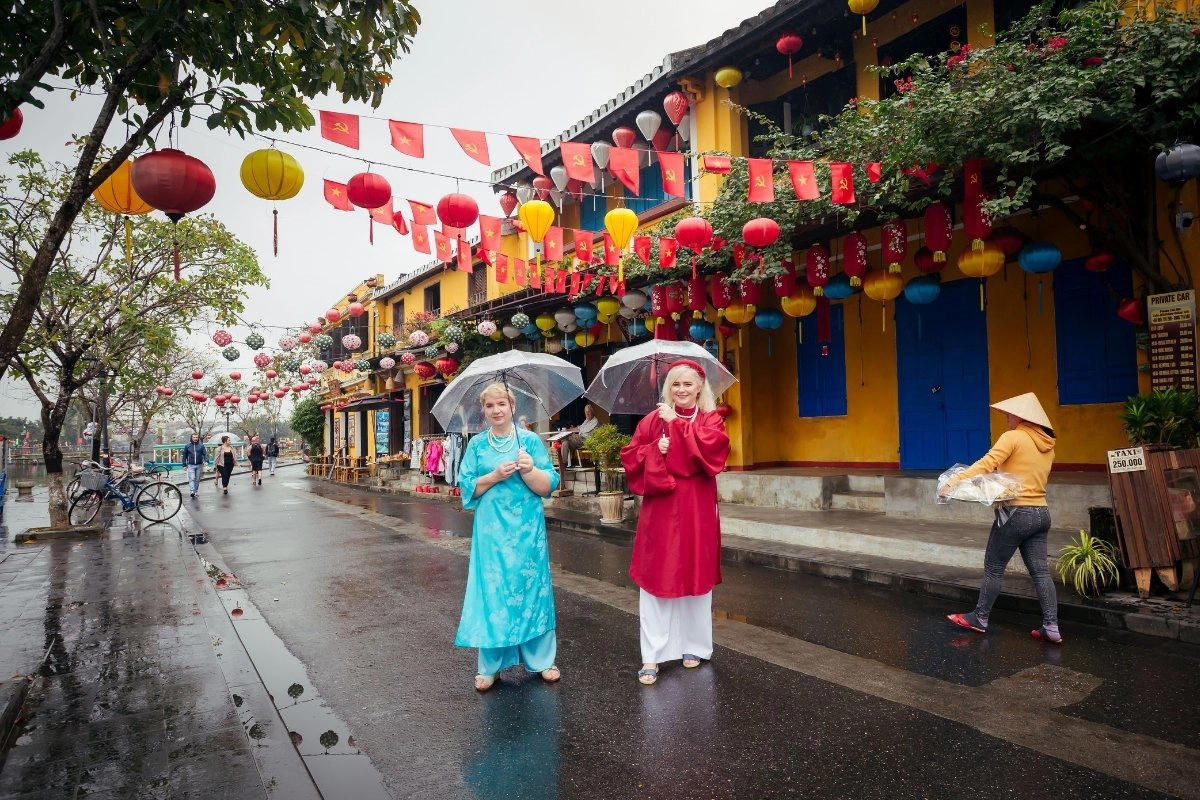 Hoi An rainy season from September to January