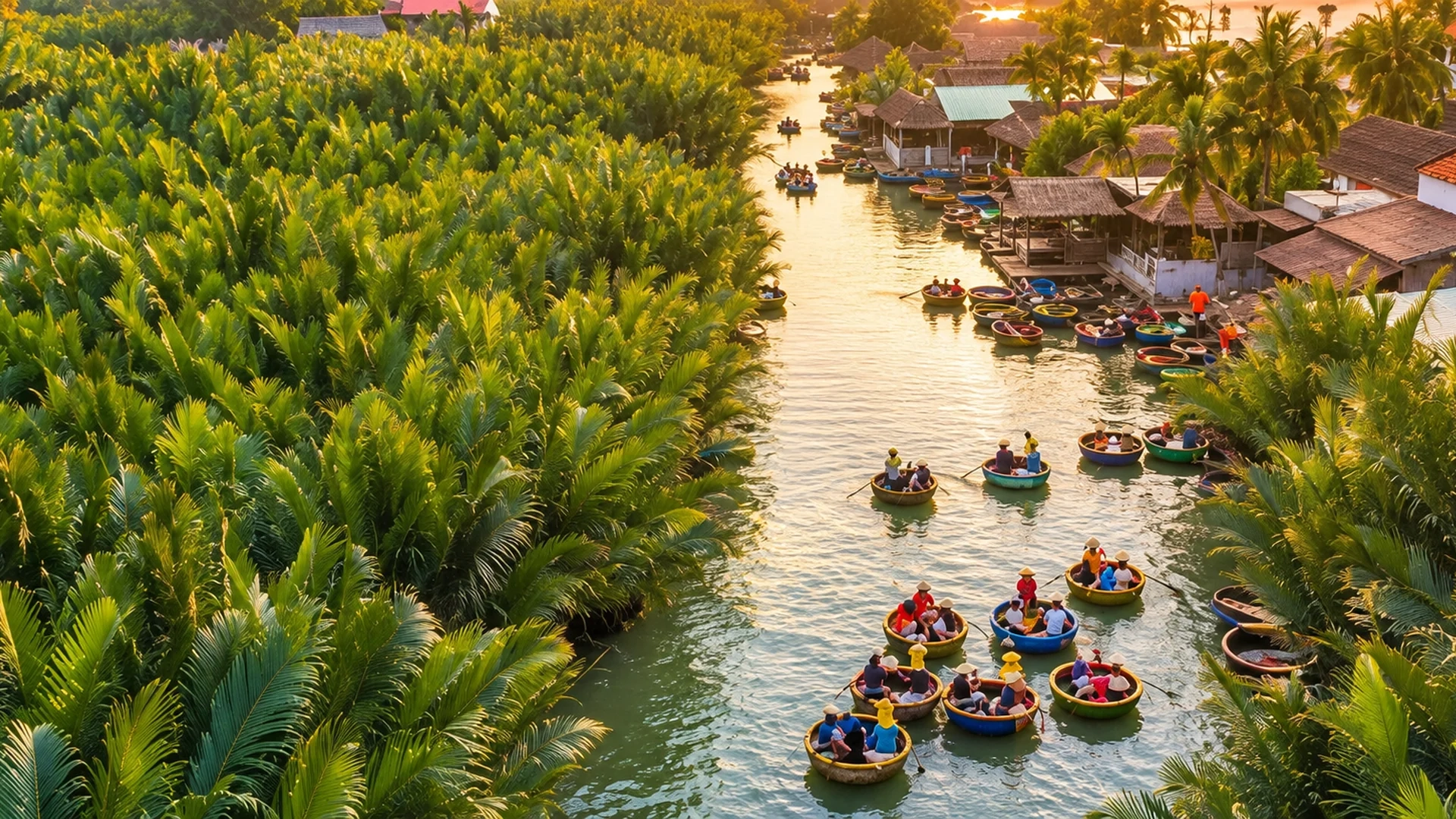 Eco Cooking Class & Basket Boat Experience in Hoi An 