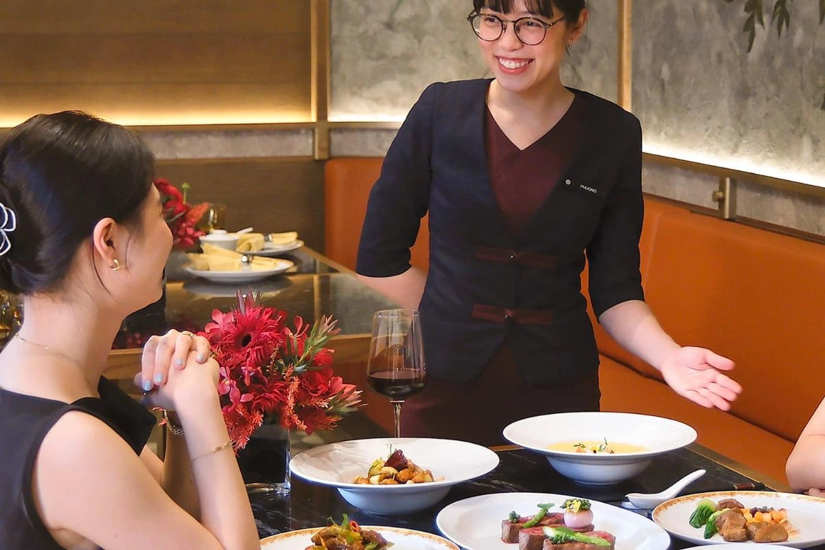 Checking portions helps your group order the right amount