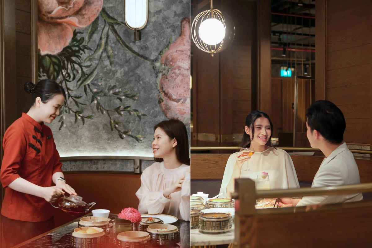 Private rooms create space for shared meals and special occasions