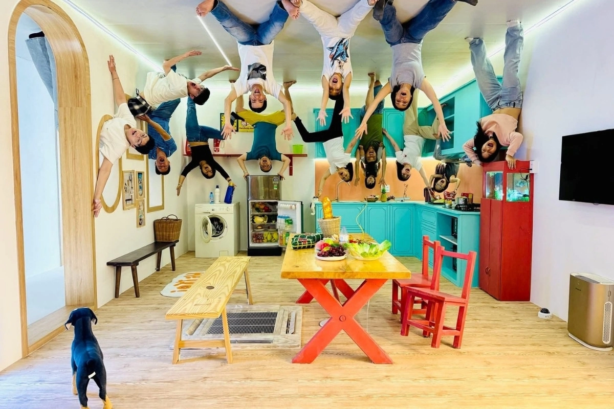 Inside Upside Down House Vung Tau