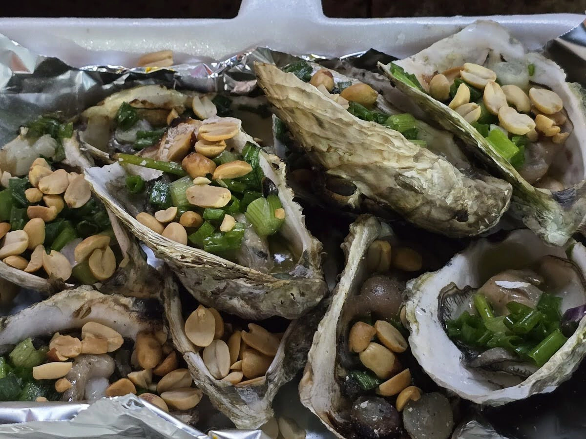 Grilled Oysters