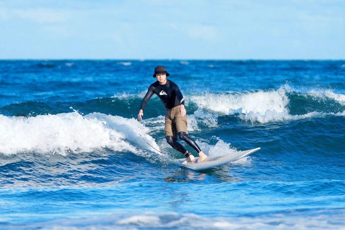 Best time for surfing in Vung Tau