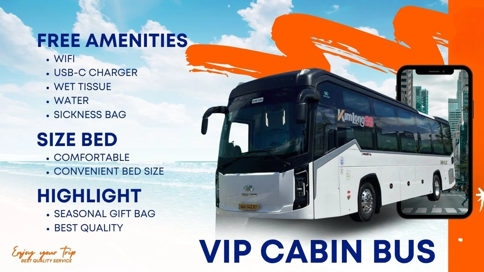 Transfer from Nha Trang to Ho Chi Minh City | Sleeper Bus