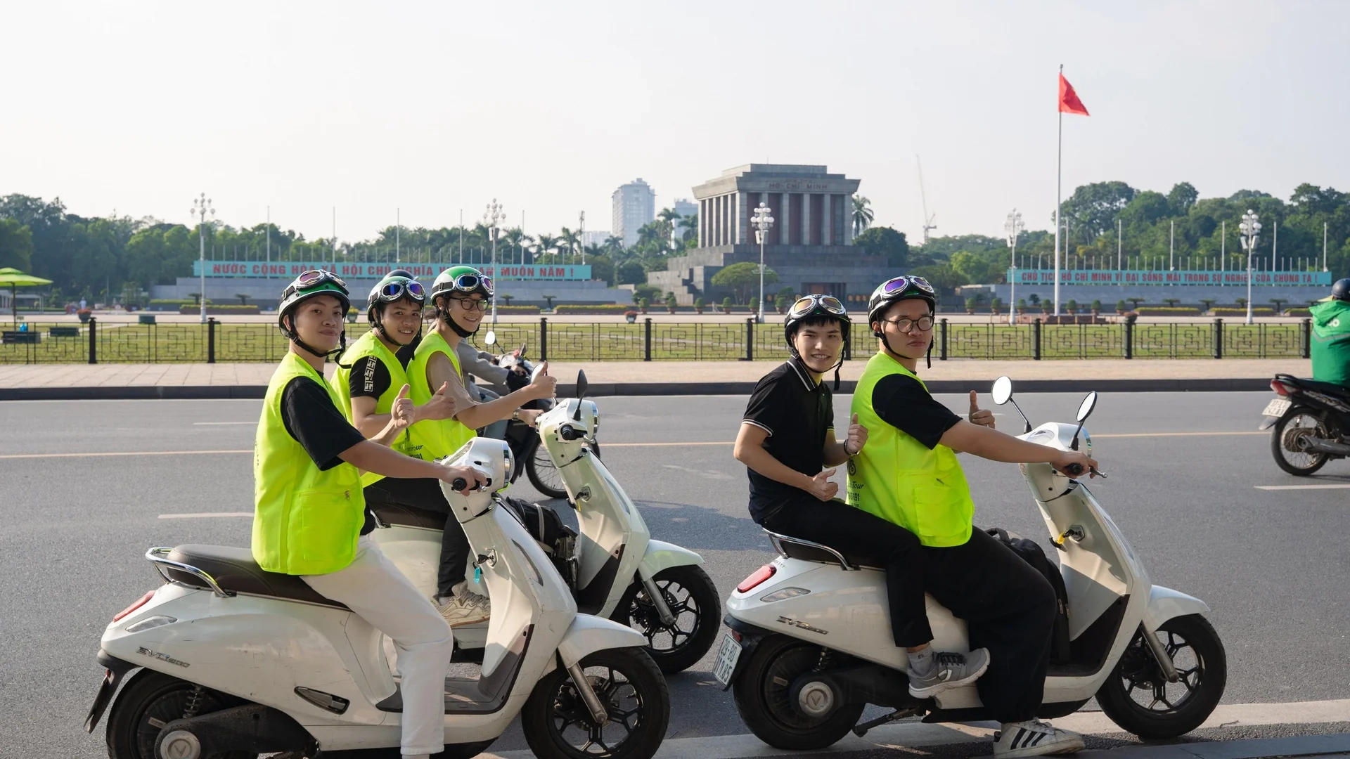 Day Tour | Instagram Mega Grand World Sunset & Night from Hanoi by Motorbike
