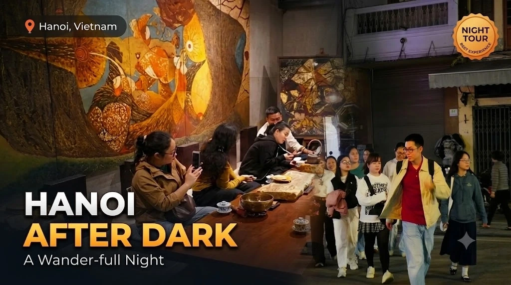 Day Tour | Hanoi After Dark: A Wander-full Night