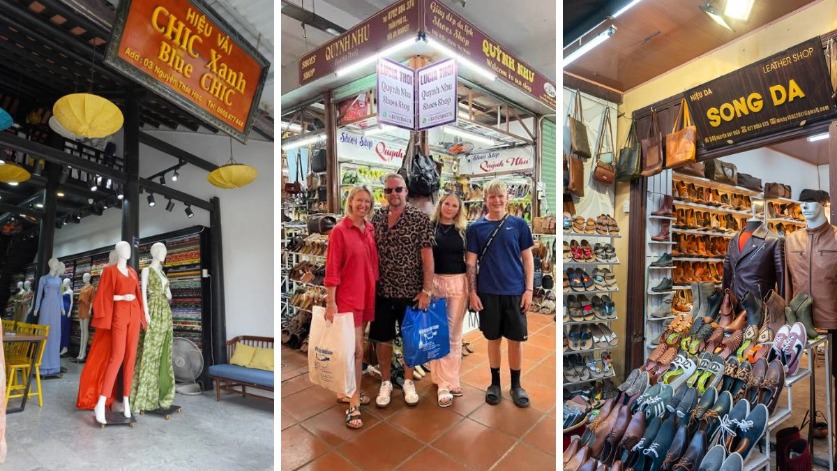 Custom-made clothing and leather goods
