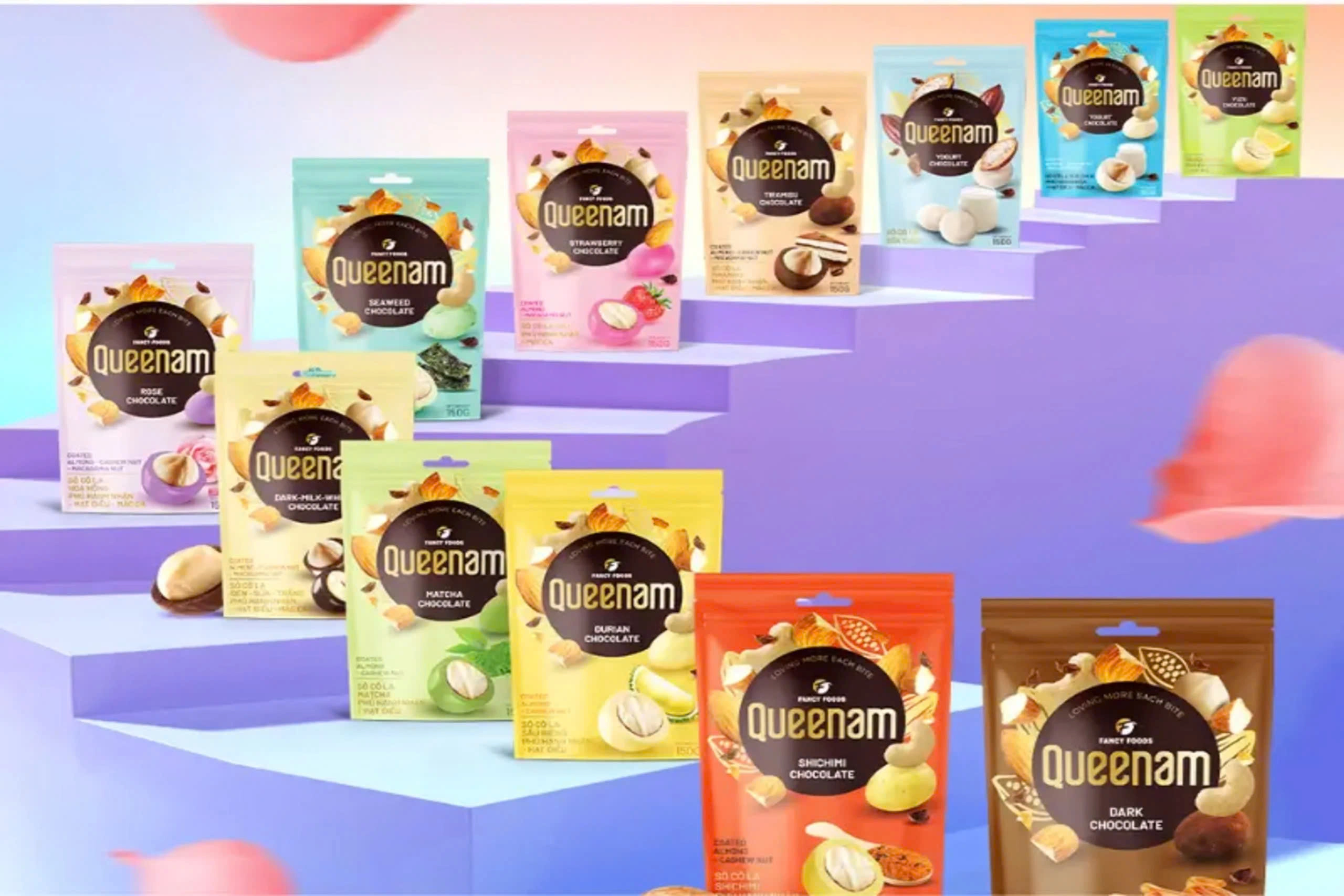 Queenam Vietnamese Assorted Chocolate Bites | Joytime
